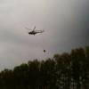 На тушение пожара в «Новой туре» прибыл вертолёт  