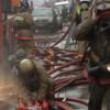 На территории бывшего депо в Казани произошло серьезное возгорание