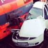 Автомобиль из Татарстана попал под электричку в Новой Москве