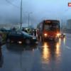 В Казани автобус на полном ходу протаранил «Шкоду» (ВИДЕО)