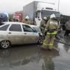  В Высокогорском районе Татарстана столкнулись семь автомобилей (ФОТО)