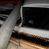 В Набережных Челнах на такси упал столб (ФОТО)