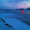 На озере Средний Кабан трое мальчиков провалились под лед 