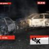В Татарстане девятка и Ауди А6 сгорели после столкновения (ВИДЕО)