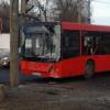В Казани пассажирский автобус налетел на опору освещения, есть пострадавшие