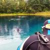 Слепые дайверы покорили глубины Голубого озера (ФОТО, ВИДЕО)