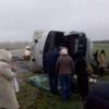 В Татарстане на трассе опрокинулся автобус с пассажирами (ФОТО)