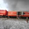  МЧС по РТ: К тушению пожара в здании рынка "Адмирал" привлечен пожарный поезд