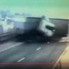 ВИДЕО смертельного ДТП в Татарстане: фура вылетела с 30-метрового моста в Вятку