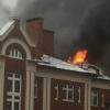 Ликвидировано открытое горение на крыше дома в центре Казани – МЧС РТ