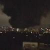 На северо-западе Москвы обрушилось горящее здание (ВИДЕО)