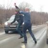 В Москве водители устроили драку на проезжей части