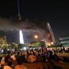 В центре Дубая в канун Нового года загорелся отель