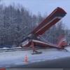 В сети появилось ВИДЕО самолёта, совершившего жёсткую посадку на Ярославское шоссе 