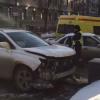 В центре Казани столкнулись Lexus и LADA Granta (ФОТО)