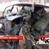 Груда металла осталась от Лады после столкновения с Toyota Land Cruiser в Татарстане (ВИДЕО)