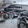 Появились ФОТО И ВИДЕО столкновения 23 автомобилей на трассе М-7 в Татарстане