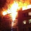В результате пожара в одной из многоэтажек Казани сгорели шесть балконов