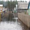В поселках Салмачи и Вишневка река Нокса затопила придворовые участки