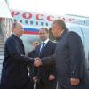 Путин в Казани поздравил «Магнитку» со вторым Кубком Гагарина
