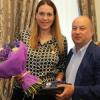 Асгат Сафаров наградил волейболистку Марию Бородакову медалью ордена «За заслуги перед РТ»
