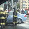 В центре Казани горел автомобиль ДПС (ФОТО)
