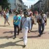Протестующие против сноса домов в Салмачах прошлись по центру Казани в противогазах
