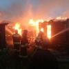 Из-за молнии в Азнакаевском районе сгорел сарай (ВИДЕО)