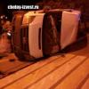 После столкновения с легковушкой в Татарстане перевернулся пассажирский микроавтобус (ФОТО)