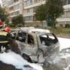 Отец троих детей сгорел в своем автомобиле во дворе жилого дома в Татарстане