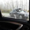 На трассе в Татарстане трактор вскрыл ковшом крышу «Крайслера» (ФОТО)