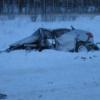 Жуткое ДТП на трассе в Татарстане: автомобиль - всмятку, погибли два человека