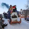 Первый канал показал первый фестиваль самодельных саней SunnyФЕСТ в Татарстане