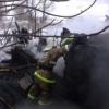 В Татарстане полностью сгорел дом, есть погибший
