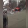 В Татарстане дотла сгорели два автомобиля (ВИДЕО)