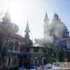 Последствия пожара в Храме всех религий: уничтожены картины Ильдара Ханова (ФОТО)
