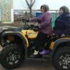 По дорогам Татарстана две бабушки катаются на квадроцикле (ВИДЕО)