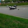 В Татарстане машина автоледи перевернулась и упала на крышу