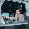 Тина Канделаки прокатилась за рулем электробуса КАМАЗ (ВИДЕО)