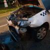 Таксист устроил ДТП в Набережных Челнах: пострадали двое (ВИДЕО)