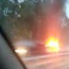 Соцсети: в Казани полностью сгорел автомобиль
