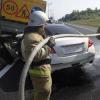Серьезная авария произошла на Оренбургском тракте (ФОТО, ВИДЕО)