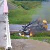 В Татарстане автомобиль вылетел с моста и загорелся: водитель погиб (ФОТО)