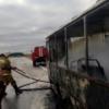 В Мамадышском районе Татарстана сгорел пассажирский автобус