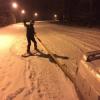 Экстремал в Татарстане катался на сноуборде, зацепившись за автомобиль (ФОТО)