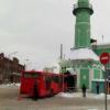 Красный автобус въехал в Султановскую мечеть в Казани (ФОТО)