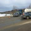 В Татарстане на трассе столкнулись три легковушки (ФОТО)