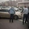 В Казани водитель прокатил мужчину на капоте и угодил в ДТП (ВИДЕО)
