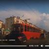 В Казани трамвай протаранил сразу три автомобиля (ВИДЕО)