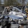 В Казани выясняют причины и ущерб от пожара на территории ЖБИ-3 (ФОТО, ВИДЕО)